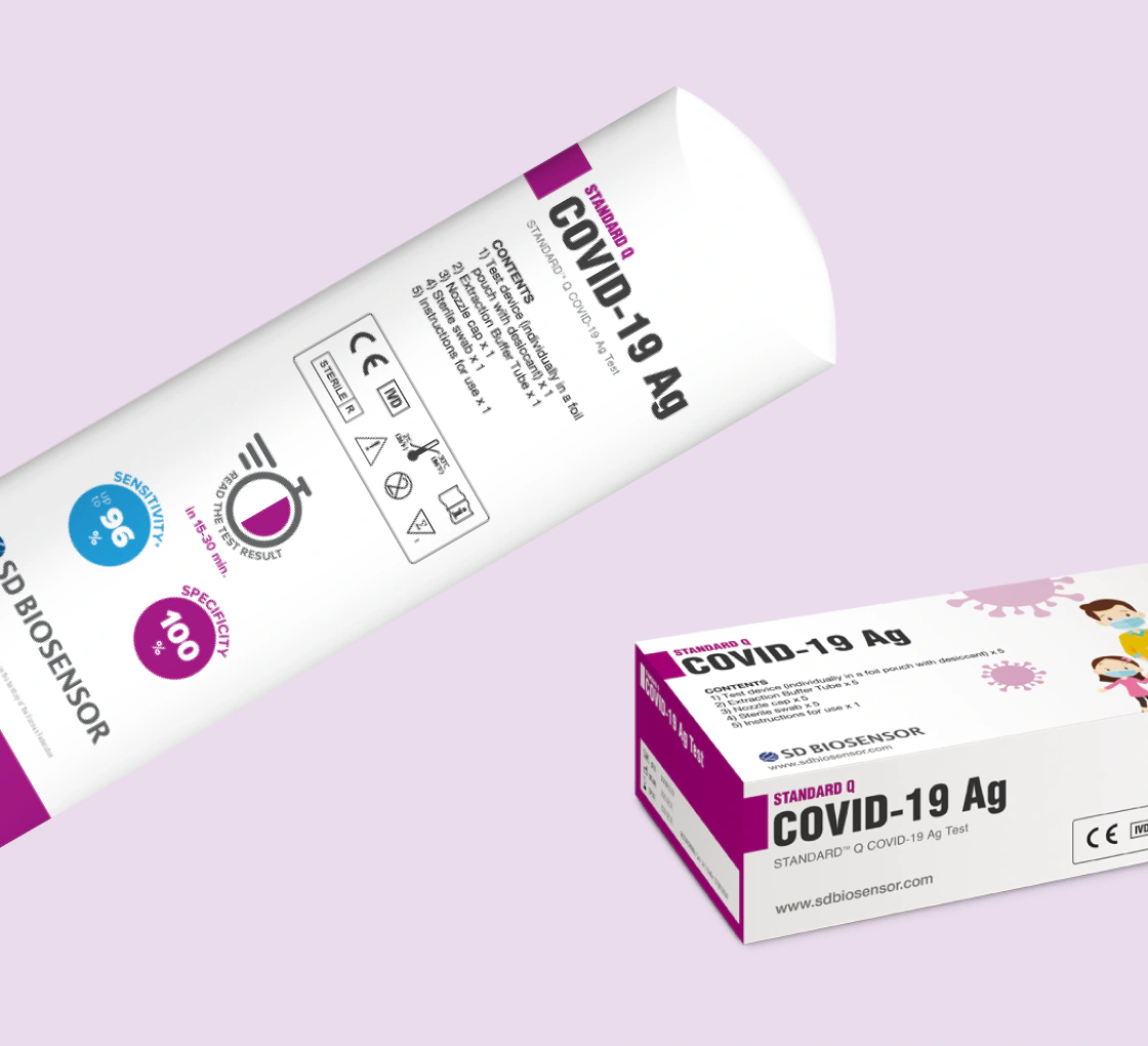 CORE SERVICE: Продажа экспресс-тестов COVID-19
